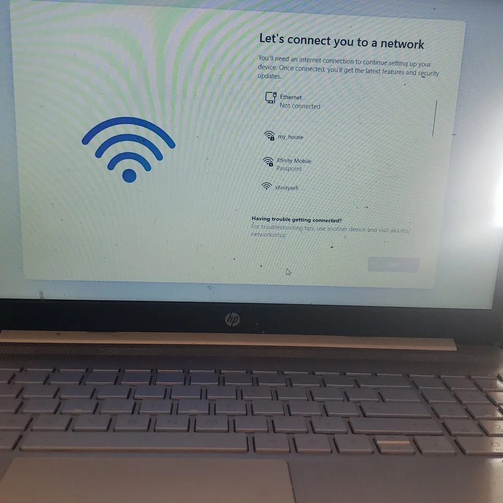 HP laptop